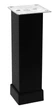 Ніжка регульована Ozkardesler Metal Kare Duz 4*4*15 см Чорна - изображение 1