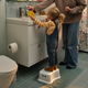 Дитячий подіум-табурет FORSIKTIG IKEA 105.913.18 білий/бірюзовий - зображення 4