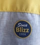Комбинезон-ветровка Blizz синий/жёлтый/серый 74 см - изображение 3