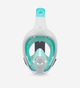 Полнолицевая Детская Маска Subea Easybreath Freetalk XS (от 4 до 10 лет) для Плавания, Ныряния, Снорклинга Бирюза без Чехла - изображение 3