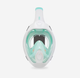 Полнолицевая Маска для Плавания Ныряния Снорклинга Subea Easybreath+ Freetalk S/M Бирюзовый - изображение 3