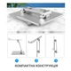 Подставка держатель для iPad или планшета OfficePro LS-720 Alloy Aluminum Grey - изображение 12