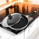 Алюминиевая сковорода MR-1200-24 Ø24см с антипригарным покрытием и термостойкой крышкой Basic - изображение 3