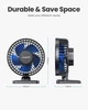 Вентилятор настільний Gaiatop TF30 USB, 3 швидкості, 1м, 5W, black-blue - зображення 2