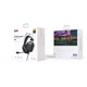 Игровые накладные наушники XO-GE-07 Static RGB Long mic USB+Dual 3.5mm, 2.2м, Черный - изображение 4