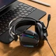Игровые накладные наушники XO-GE-07 Static RGB Long mic USB+Dual 3.5mm, 2.2м, Черный - изображение 5