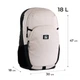 Рюкзак GoPack Education Teens 47x30x18 см 18 л Бежевий (GO25-185L-3) - зображення 2