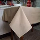 Водостойкая скатерть SoundSleep Loisa 110x140 см Бежевая (2800004658393) - изображение 3