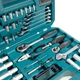 Набір інструментів (87 предметів) Makita E-08458 - зображення 3