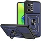 Чохол Fiji Camera Defence для Xiaomi Poco X5 Pro 5G бампер із захистом камери та підставкою Dark Blue - зображення 1