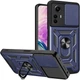 Чехол Fiji Camera Defence для Xiaomi Redmi Note 12S бампер с защитой камеры и подставкой Dark Blue - изображение 1