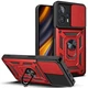 Чохол Fiji Camera Defence для Xiaomi Poco X4 GT бампер із захистом камери та підставкою Red - зображення 1