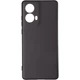 Чехол Fiji Full Soft Premium для Motorola G85 противоударный бампер с микрофиброй Black - изображение 3