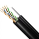 Кабель мережевий FinMark UTP CAT5e 4P 24AWG PE-M B 305m Drum, внешний, проволка 1,2мм (049317) - зображення 1