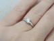 Серебряное кольцо с фианитом. 901-00688 16,5 - изображение 2