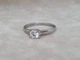Серебряное кольцо с фианитом. 901-00688 16,5 - изображение 4