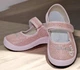 Детские ортопедические тапочки для девочки Waldi Алина Блестки 25 (стелька 16см) светло-розовые - изображение 2