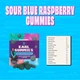 Желейные конфеты Feastables Beast Karl Gummy Candy Sour Blue Raspberry 50г - изображение 6