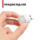 Портативный мини USB светильник ночник 6000K (белый) - изображение 4