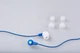 Навушники Panasonic RP-HJE118GU-A Blue - зображення 2