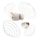 Бездротові навушники Beats Studio Buds + True Wireless Noise Canceling Earbuds - Ivory (MQLJ3) - зображення 4