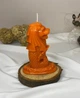 Силиконовая форма для свечей Тигр с хвостом рыбы - изображение 2