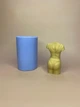 Силиконовая форма для свечей Женский бюст с цветочками - изображение 9