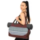 Сумка для йоги KINDFOLK Yoga bag Zelart Полиэстер 50x19x33 см цвет серо-синий FI-8366-3 - изображение 4
