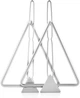 Шпилька для волосся "Трикутник", d-400 - Dini Silver Star (460253-27060014) - зображення 1