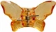Заколка-краб для волос "Бабочка", желтая - Nyu.Nyu Hair Clip Crystal Yellow (1387401-27064242) - изображение 1