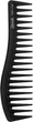 Волнистая расческа для нанесения геля, 18 см, черная - Janeke Professional Wavy Comb For Gel Application (1172588-27057950) - изображение 1