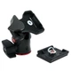 Кульова штативна головка Manfrotto MH490-BH Centre Ball Head - изображение 6