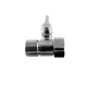 Адаптер + шаровый вентиль AD-4BC-3W/BV-2BC-CH 1/2"-1/4"-1/2" (резьба наружная - цанга- резьба внутренняя) - изображение 3