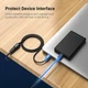 USB кабель-подовжувач USB на USB Vention Extension Cable (1.5м, 480 Мбіт/с, OTG, USB 2.0, 2A). Black - зображення 9
