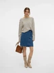 Юбка джинсовая мини осенняя прямая женская Vero Moda 10325487-60869 S Синяя (5715675988052) - изображение 3