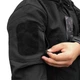 Тактическая куртка Soft Shell Lesko A001 Black XL мужская влагозащищенная ветрозащитная ветровка - изображение 3