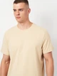Футболка H&M S бежевый 2502624684 - изображение 3