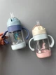 Бутылка поильник дино синий с грузиком Пакунок малюка - изображение 4