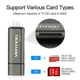 Кардридер Vention Multi-function USB 3.0 /Micro-USB/ Type-C to SD,TF (CCHH0) - изображение 6