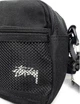 Сумка-мессенджер через плечо Stussy в черном цвете. - изображение 2
