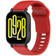 Ремінець силікон (кнопка кв.) для Garmin Venu 3 | Venu 2 червоний - зображення 2