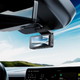 Автомобільний відеореєстратор з WI_FI та GPS HOCO DV12 2K реєстратор з камерою заднього виду Сірий - зображення 7