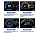 Бортовий комп'ютер HUD P6, GPS-спідометр, OBD2 - зображення 6