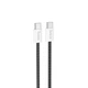 Кабель Hoco X104 Type-C to Type-C PD 60W 2m black - зображення 2