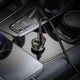 Зарядний автомобільний Hoco NZ16A (USB18W/PD30W) з кабелем Type-C to Lightning адаптер в машину, швидка зарядка для пристроїв Сірий - зображення 4