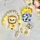 Подарочный набор с именной игрушкой грызунком Лев (желтый) на крестины, выписку, гендер пати, полгода - изображение 2