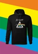 Худи YOUstyle с логотипом легендарной рок-группы Pink Floyd (Пинк Флойд) 1090_H Black - изображение 1
