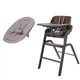 Стільчик для годування + шезлонг 2 в 1 Carrello Combi CRL-9505 Coffee Black - зображення 1
