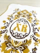 Пасхальна серветка "Великдень" золота DesEmb Артикул 11-002 - зображення 2