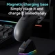 Миша Ajazz AJ159P MC бездротова ігрова PAW3311 із зарядною док станцією - Чорний - зображення 4